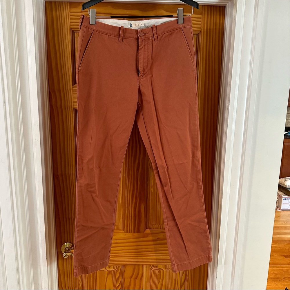 Orange / Peach JCrew Chinos Pants 32x32